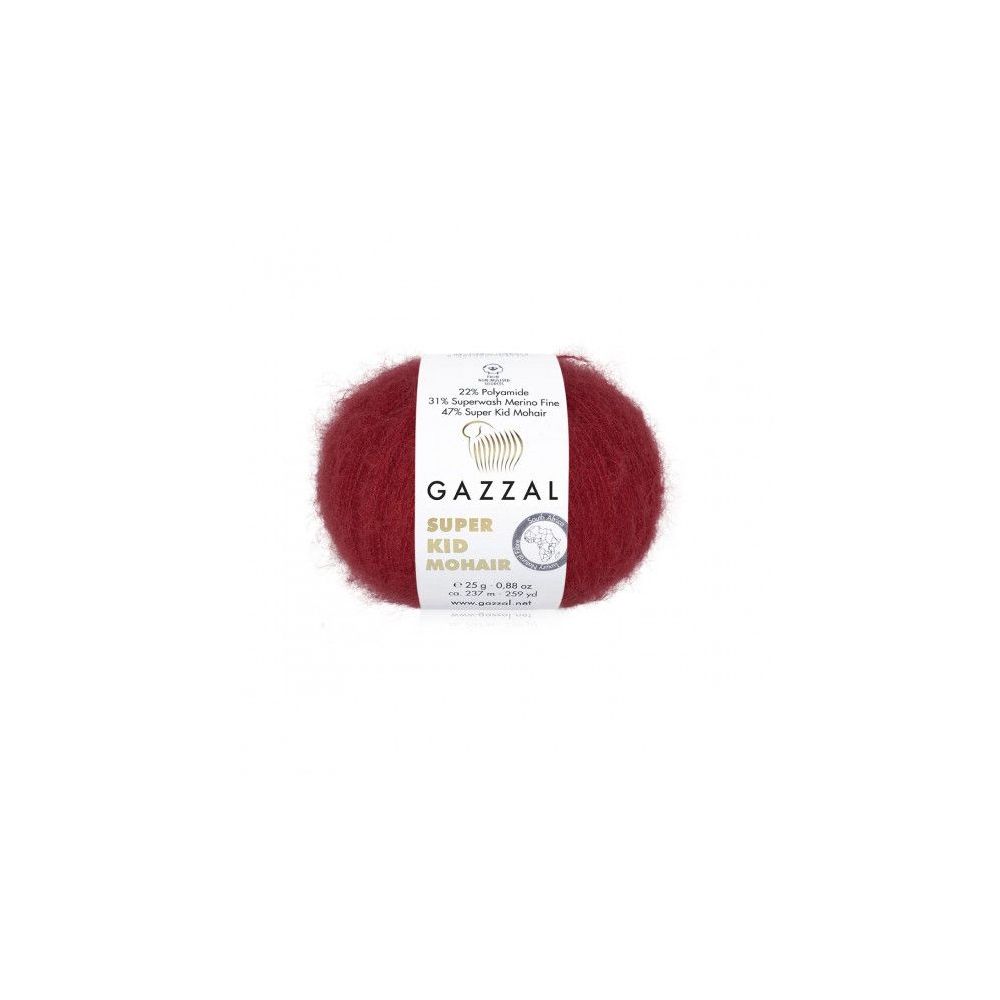 Пряжа Gazzal Super Kid Mohair Кармен (64416) Пряжа Gazzal Super Kid Mohair Кармен (64416)