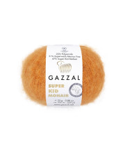 Yarn Gazzal Super Kid Mohair orange (64419)