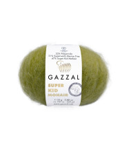 Yarn Gazzal Super Kid Mohair apple juice (64422)