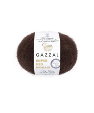 Yarn Gazzal Super Kid Mohair chocolate (64426)