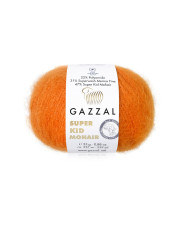 Yarn Gazzal Super Kid Mohair pumpkin (64429)