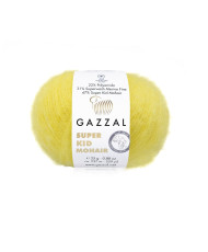 Yarn Gazzal Super Kid Mohair lemon (64431)