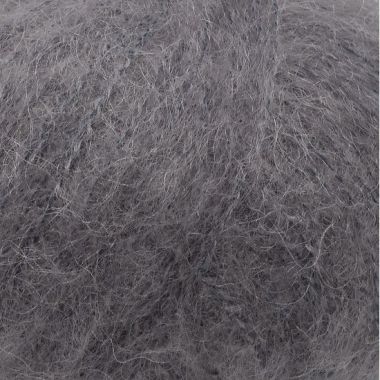 Пряжа Gazzal Super Kid Mohair зимовий попіл (64433)