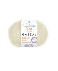 Yarn Gazzal Super Kid Mohair champagne (64437)