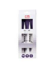 Circular knitting needles Prym Ergonomics 80 см 8 мм (215811)