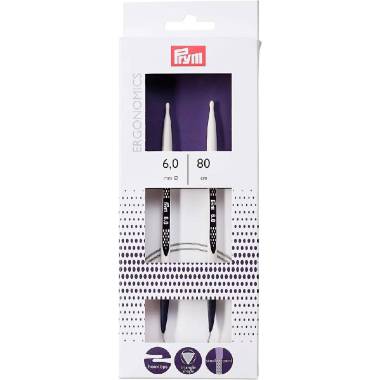 Спиці кругові Prym Ergonomics 80 см 6 мм (215808)