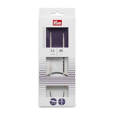 Спицы круговые Prym Ergonomics 80 см 3,5 мм (215803)