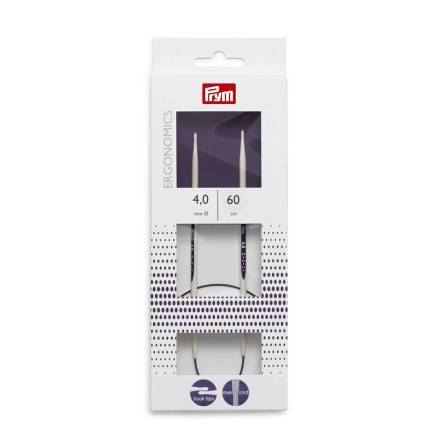 Спицы круговые Prym Ergonomics 60 см 4 мм (215604)