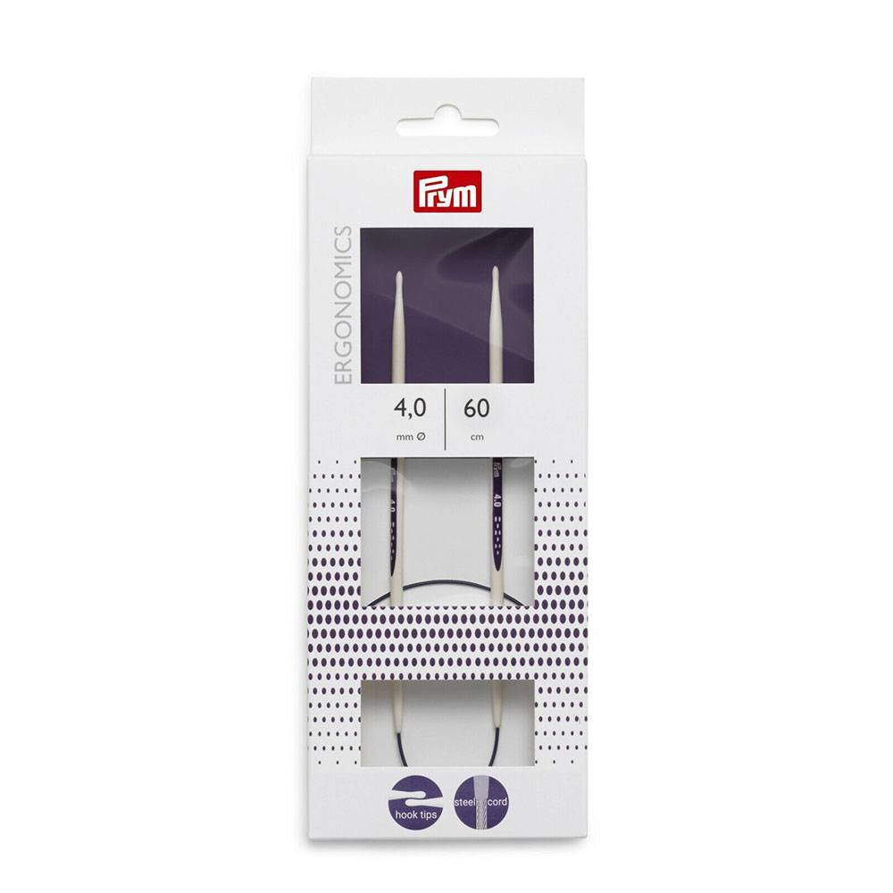 Спицы круговые Prym Ergonomics 60 см 4 мм (215604)