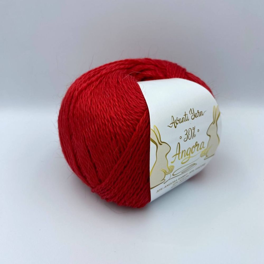 Пряжа Avanti Yarn Angora 30 , красный (14) Пряжа Avanti Yarn Angora 30 , красный (14)