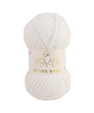 Yarn Wolans Yarns Bunny Baby white (10001)