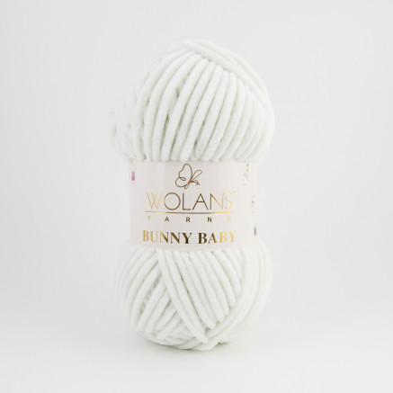 Пряжа Wolans Yarns Bunny Baby светлая мята (10003)