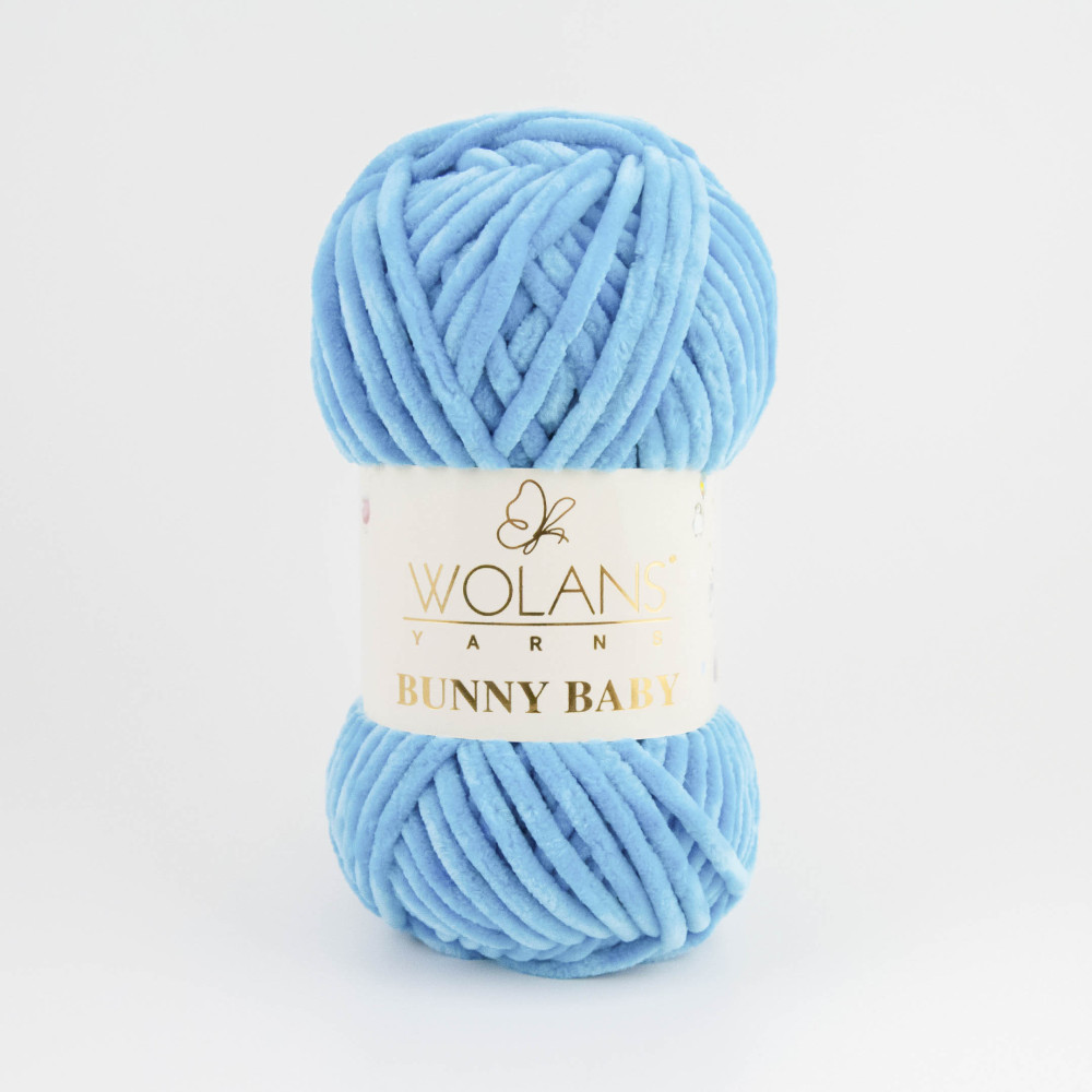Пряжа Wolans Yarns Bunny Baby блакитний (10012) Пряжа Wolans Yarns Bunny Baby блакитний (10012)