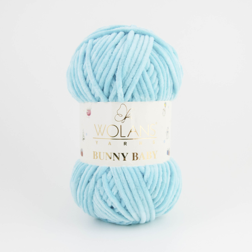 Пряжа Wolans Yarns Bunny Baby бірюзовий (10013) Пряжа Wolans Yarns Bunny Baby бірюзовий (10013)
