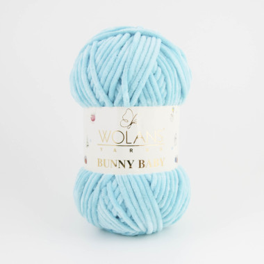 Пряжа Wolans Yarns Bunny Baby бирюзовый (10013)