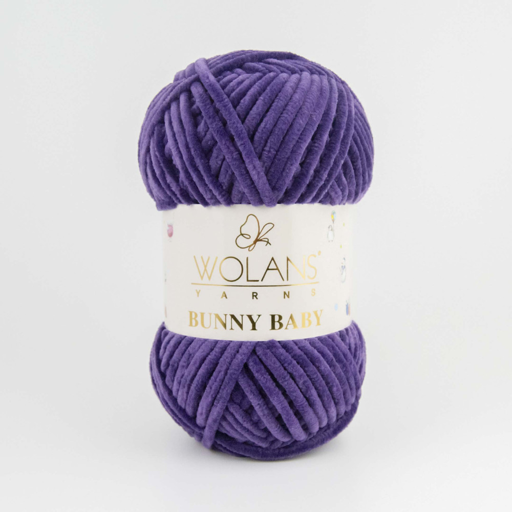 Пряжа Wolans Yarns Bunny Baby фіолетовий (10016) Пряжа Wolans Yarns Bunny Baby фіолетовий (10016)