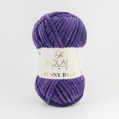 Пряжа Wolans Yarns Bunny Baby фіолетовий (10016)