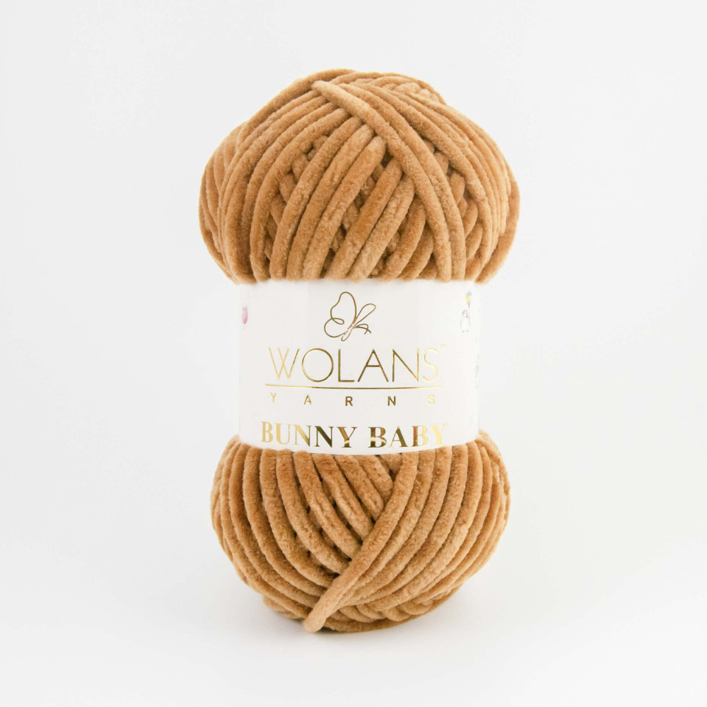 Пряжа Wolans Yarns Bunny Baby коричневий (10019) Пряжа Wolans Yarns Bunny Baby коричневий (10019)