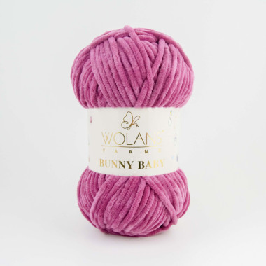 Пряжа Wolans Yarns Bunny Baby сливовый (10022)