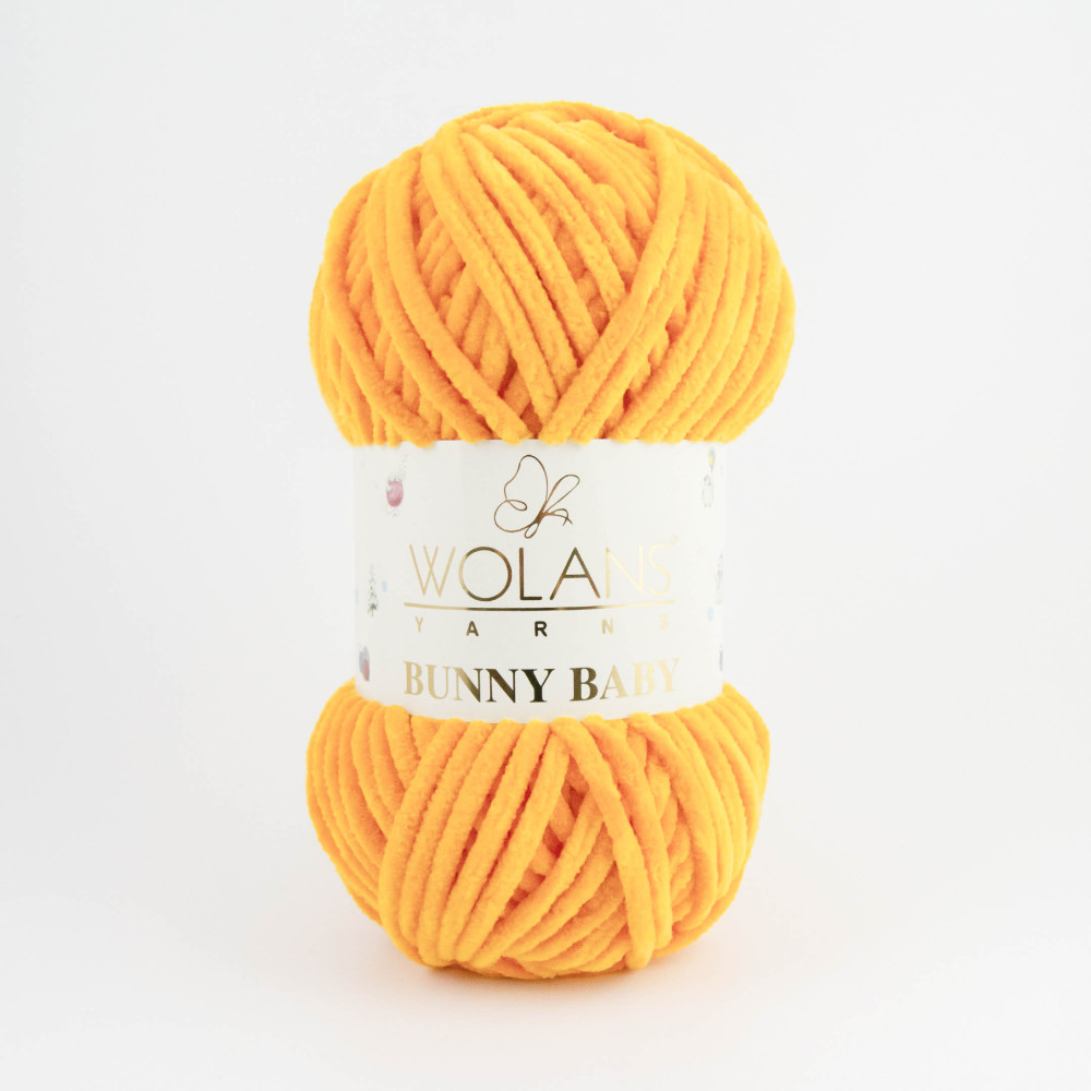 Пряжа Wolans Yarns Bunny Baby апельсин (10025) Пряжа Wolans Yarns Bunny Baby апельсин (10025)