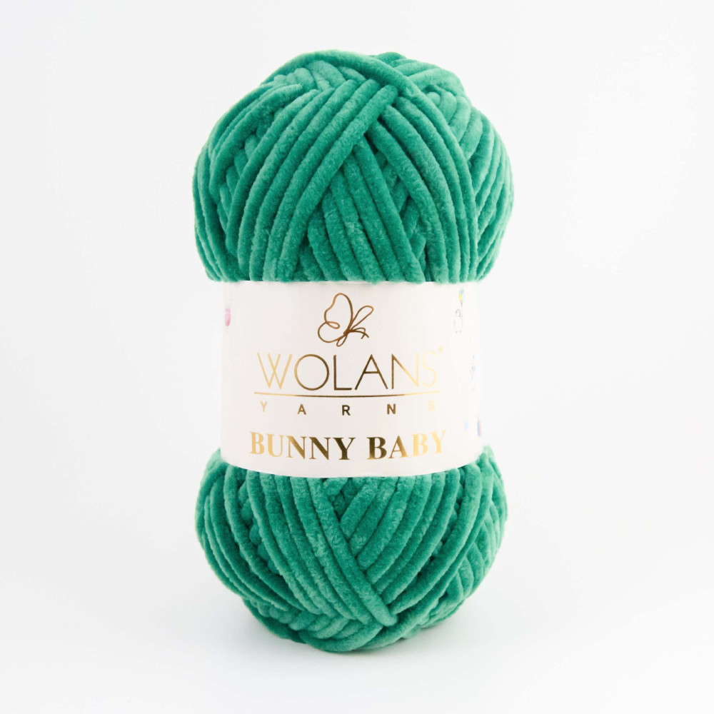 Пряжа Wolans Yarns Bunny Baby зелений (10026) Пряжа Wolans Yarns Bunny Baby зелений (10026)
