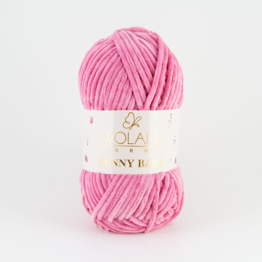 Пряжа Wolans Yarns Bunny Baby троянда (10031) Пряжа Wolans Yarns Bunny Baby троянда (10031)