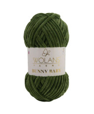 Yarn Wolans Yarns Bunny Baby dark green (10032)
