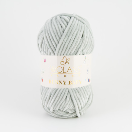 Пряжа Wolans Yarns Bunny Baby світло-сірий (10033)