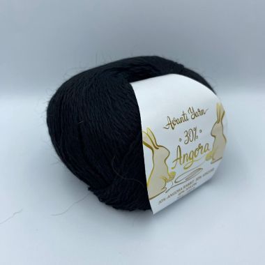 Пряжа Avanti Yarn Angora 30, чорний (13)