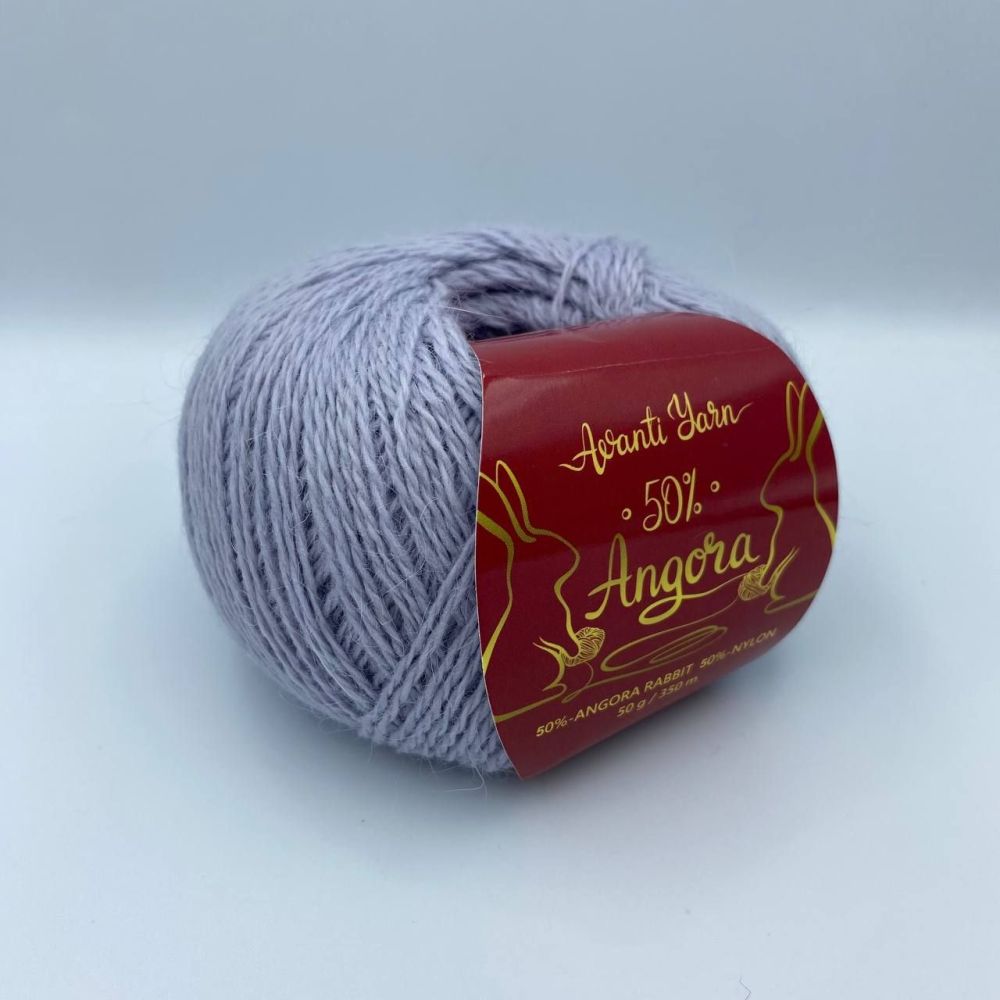 Пряжа Avanti Yarn Angora 50 , дымчастый (11) Пряжа Avanti Yarn Angora 50 , дымчастый (11)