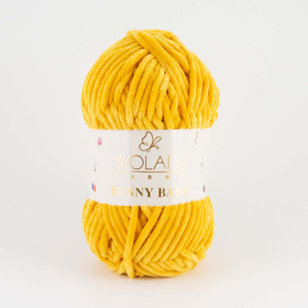 Пряжа Wolans Yarns Bunny Baby горчичный (10037)