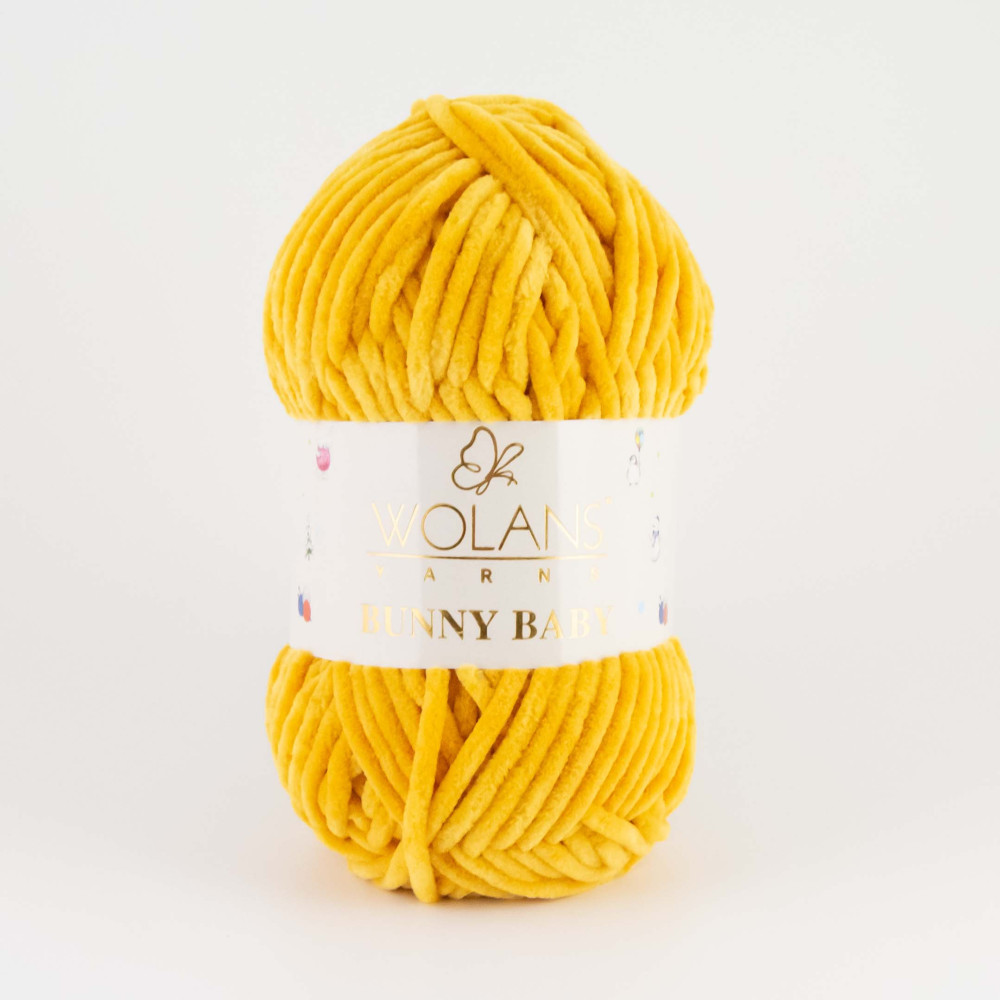 Пряжа Wolans Yarns Bunny Baby гірчичний (10037) Пряжа Wolans Yarns Bunny Baby гірчичний (10037)