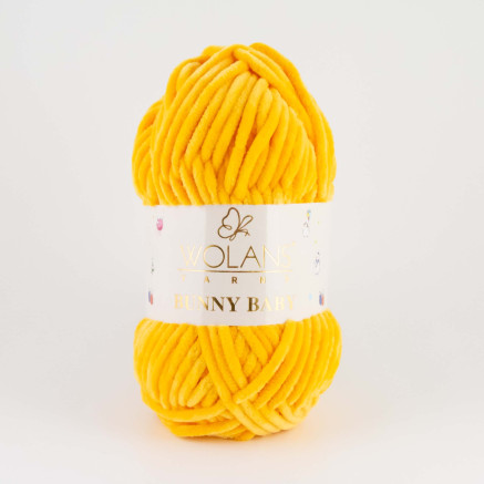Пряжа Wolans Yarns Bunny Baby світло-оранжевий (10038)