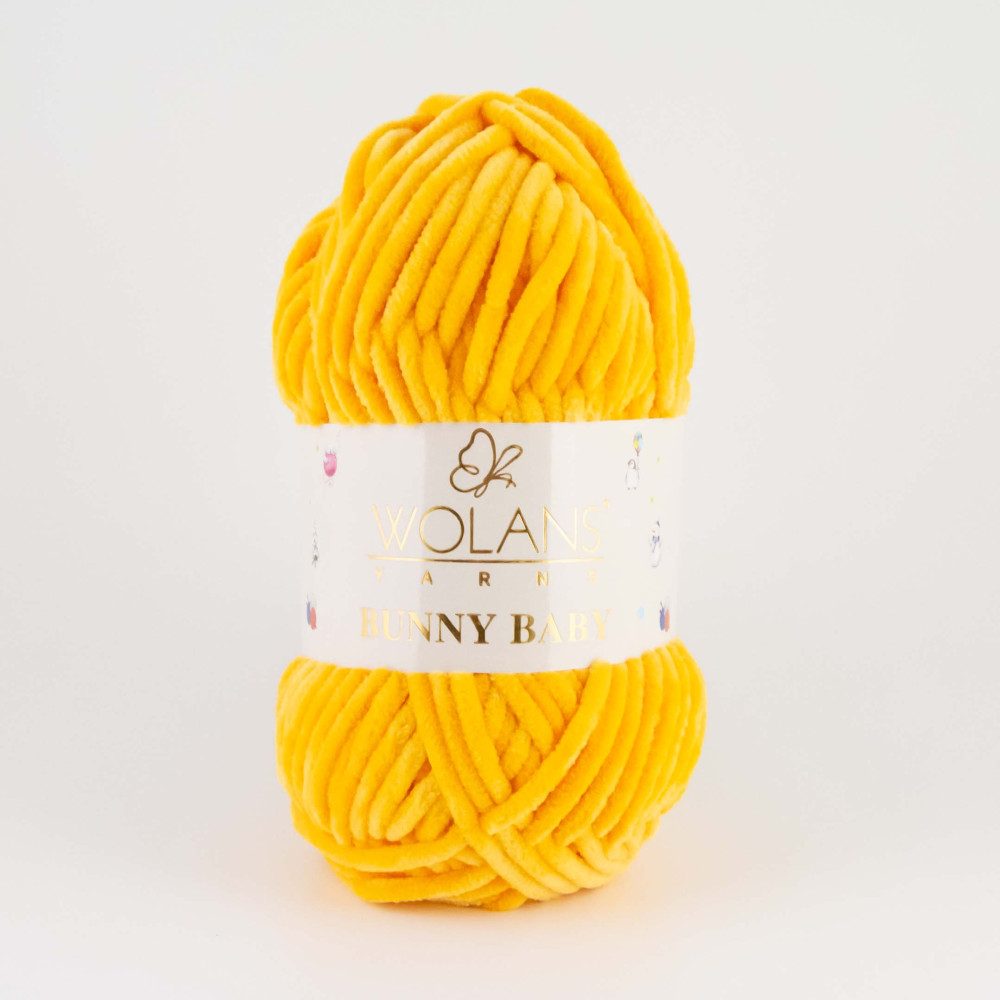Пряжа Wolans Yarns Bunny Baby светло-оранжевый (10038) Пряжа Wolans Yarns Bunny Baby светло-оранжевый (10038)