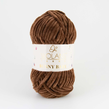Пряжа Wolans Yarns Bunny Baby шоколад (10040)