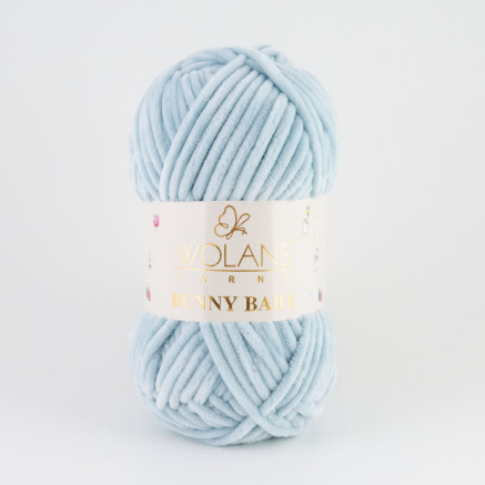 Пряжа Wolans Yarns Bunny Baby небесный (10048)
