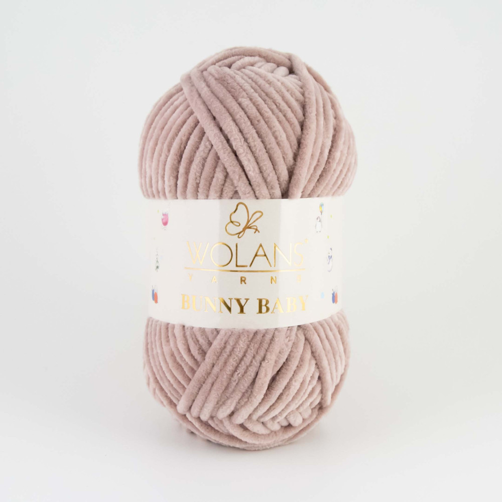 Пряжа Wolans Yarns Bunny Baby пепельная роза (10053) Пряжа Wolans Yarns Bunny Baby пепельная роза (10053)