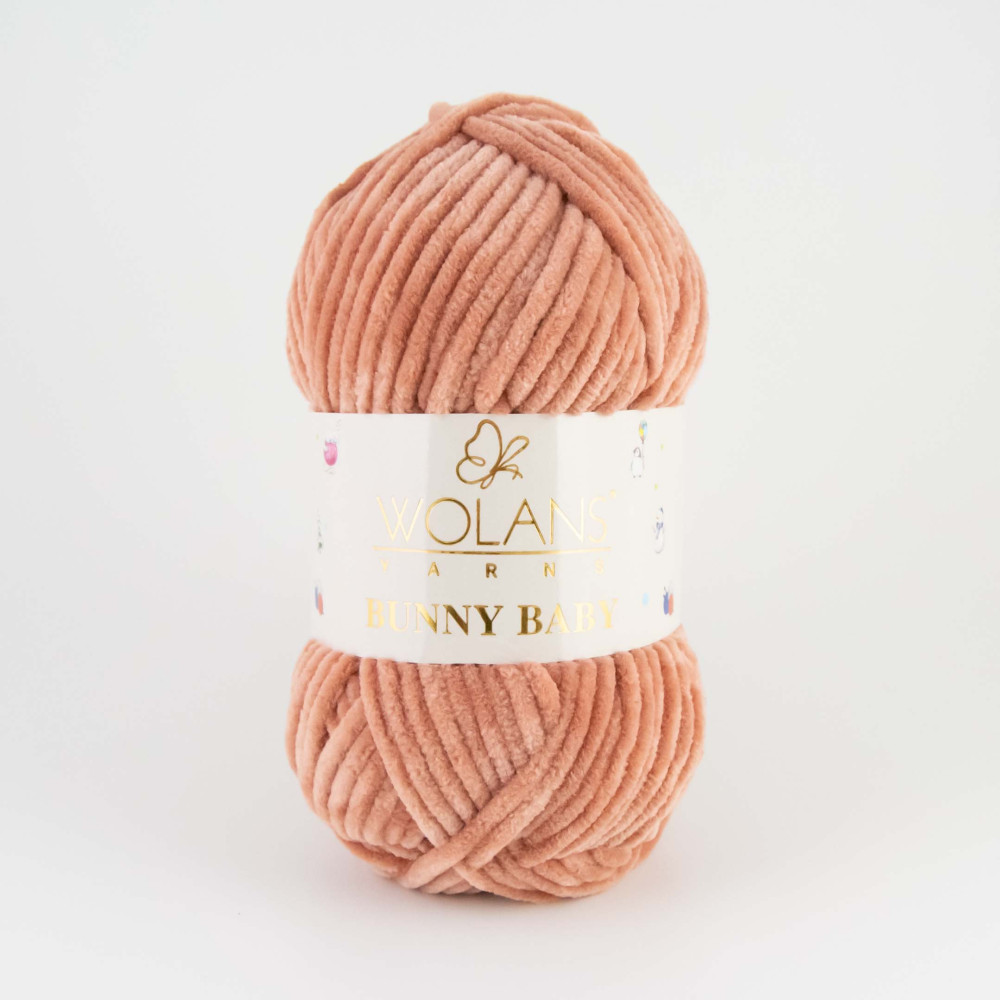 Пряжа Wolans Yarns Bunny Baby розовое дерево (10054) Пряжа Wolans Yarns Bunny Baby розовое дерево (10054)