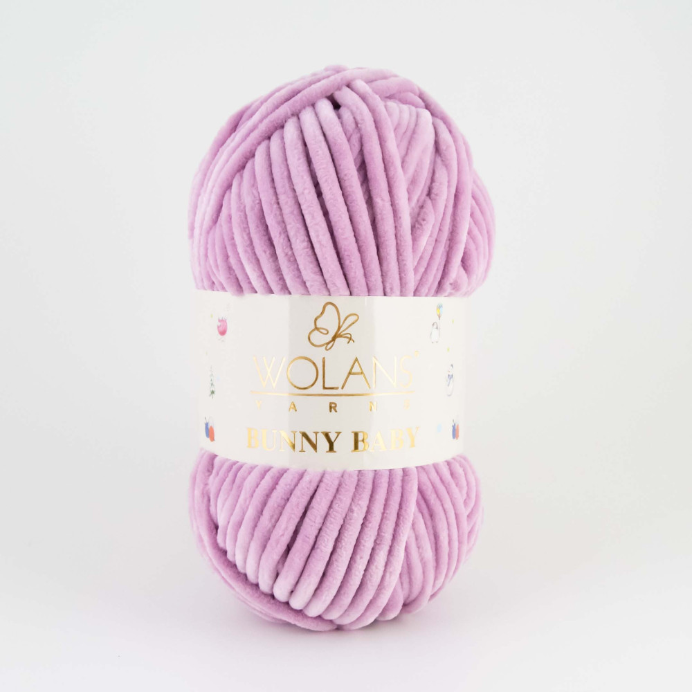 Пряжа Wolans Yarns Bunny Baby сирень (10059) Пряжа Wolans Yarns Bunny Baby сирень (10059)