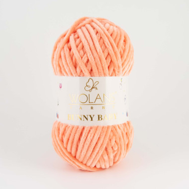 Пряжа Wolans Yarns Bunny Baby мандарин (10065)