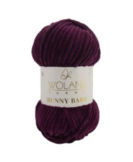 Yarn Wolans Yarns Bunny Baby eggplant (10066)