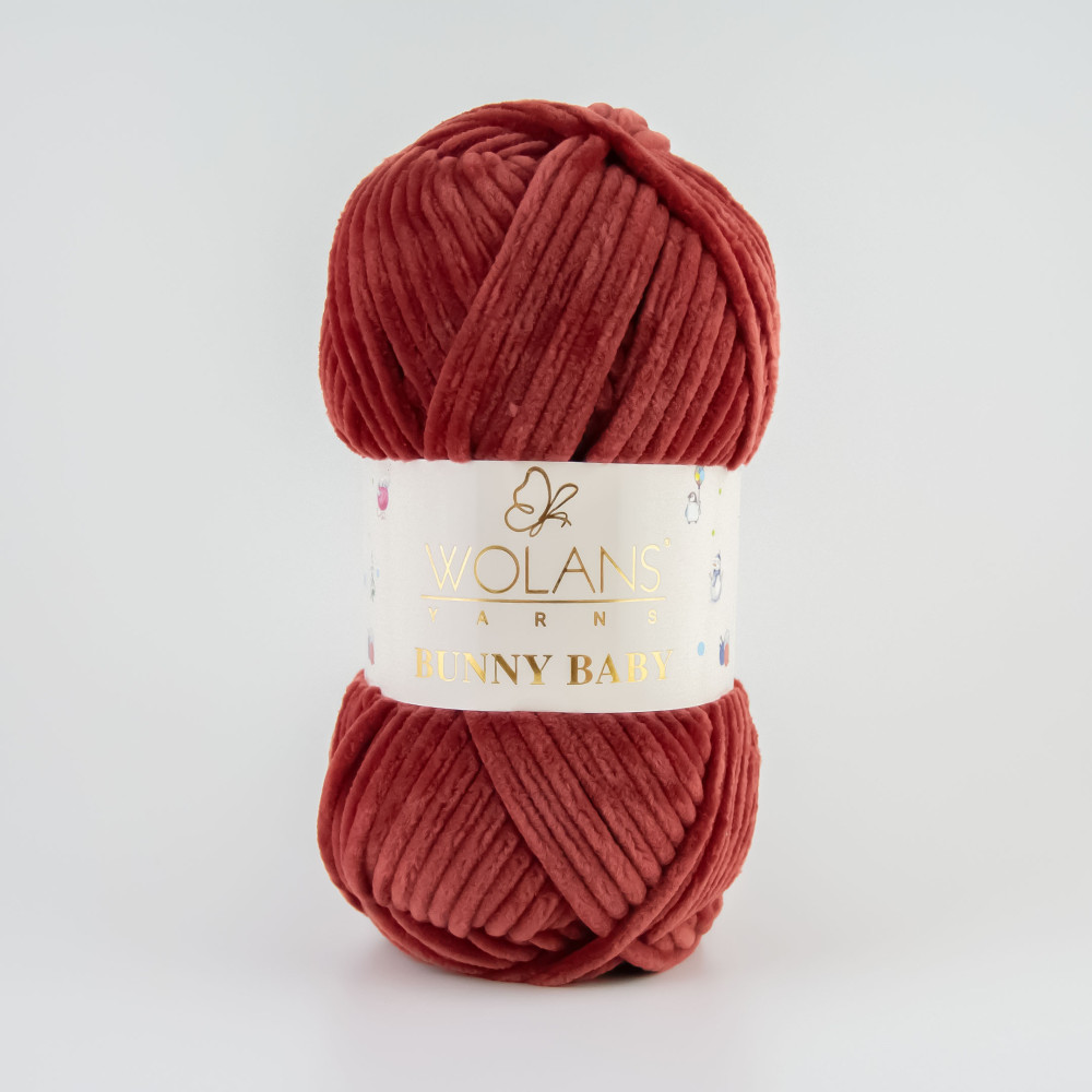 Пряжа Wolans Yarns Bunny Baby темна троянда (10073) Пряжа Wolans Yarns Bunny Baby темна троянда (10073)