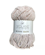 Yarn with lurex Wolans Yarns Bunny Shine powder (82024)