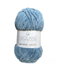 Yarn with lurex Wolans Yarns Bunny Shine smoky (82030)