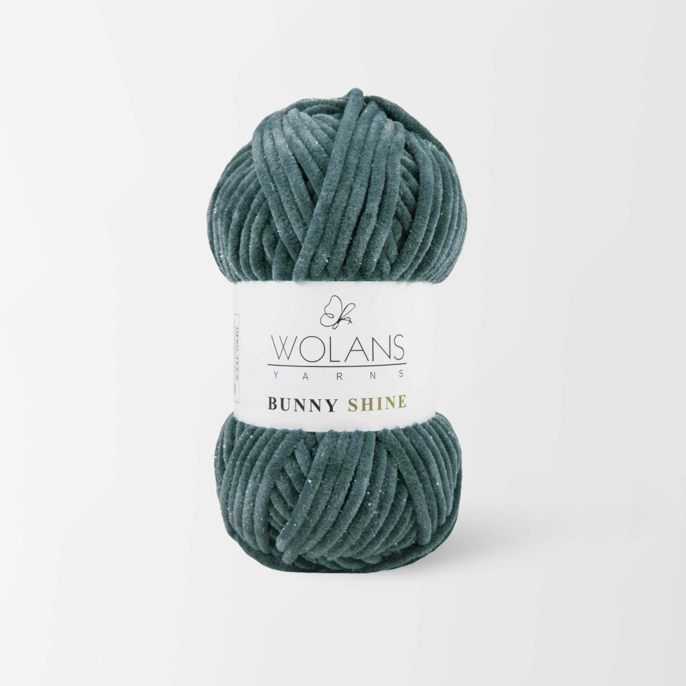 Пряжа з люрексом Wolans Yarns Bunny Shine димчастий (82030)