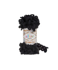 Yarn Alize Puffy black (60)