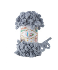 Yarn Alize Puffy gray (428)