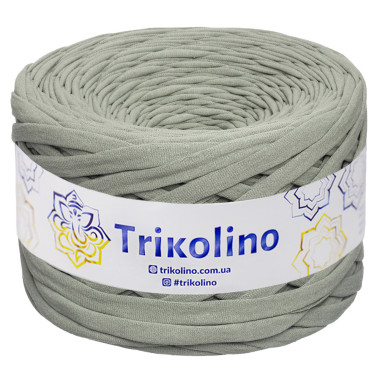 Трикотажна пряжа Trikolino 7-9 мм, оливкова 100 м (460346)