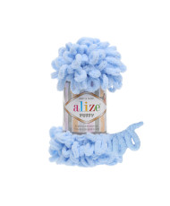 Yarn Alize Puffy soft blue (183)