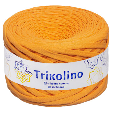 Трикотажна пряжа Trikolino 7-9 мм, охра 100 м (421104)